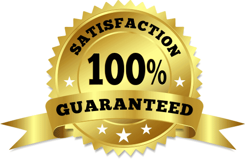 100% Satisfaction Guaranteed