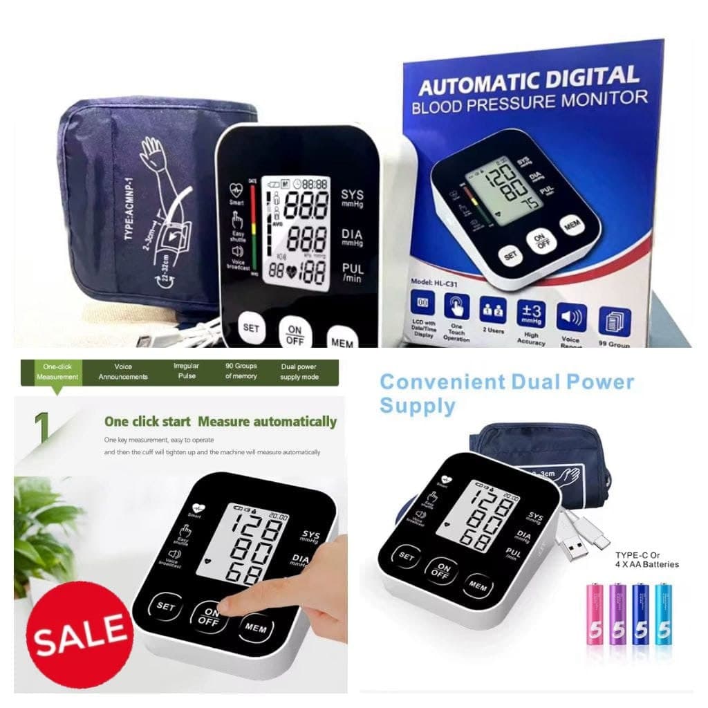 Automatic Digital Blood Pressure Monitor