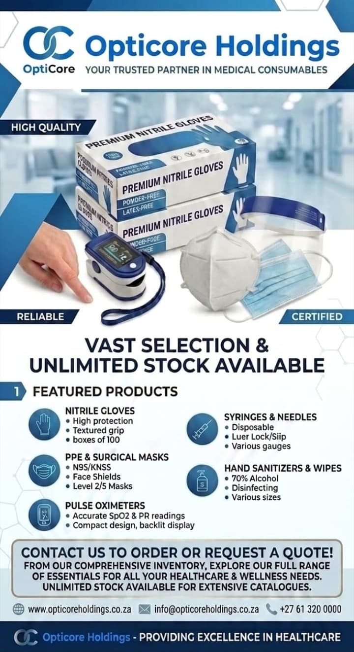 Medical Consumables and PPE Stock Poster